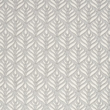 7' X 10' Grey Floral Stain Resistant Non Skid Area Rug