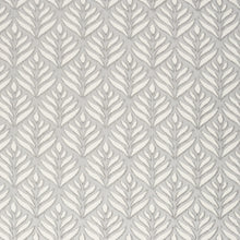 4' X 6' Grey Floral Stain Resistant Non Skid Area Rug