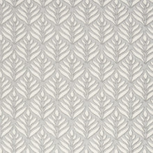 5' X 8' Grey Floral Stain Resistant Non Skid Area Rug