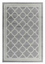 7' X 10' Grey Moroccan Area Rug
