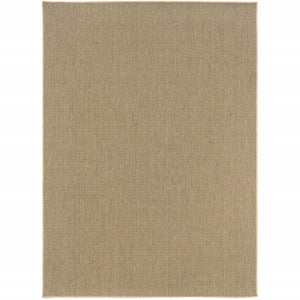 5' X 8' Sand Stain Resistant Indoor Outdoor Area Rug