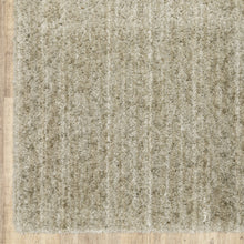 6' X 9' Stone Shag Power Loom Stain Resistant Area Rug
