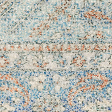 10' X 13' Blue And Red Oriental Hand Loomed Stain Resistant Area Rug With Fringe