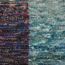 8' X 10' Purple Blue Teal Gold Green Red And Pink Geometric Power Loom Stain Resistant Area Rug