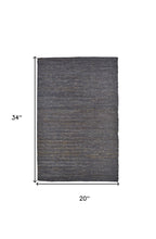 4' X 6' Tan Ivory And Taupe Hand Woven Area Rug