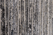 4' X 6' Black And Dark Gray Abstract Area Rug