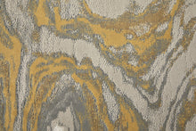 Green Blue And Tan Ombre Hand Woven Area Rug - 4' x 6'