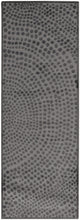 5' X 7' Gray Silver And Ivory Abstract Stain Resistant Area Rug