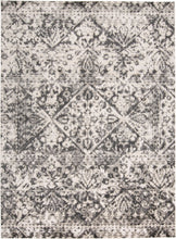 4' X 6' Gray Ivory And Silver Abstract Stain Resistant Area Rug