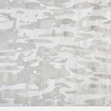 4' X 6' Gray Taupe And Silver Abstract Tufted Handmade Area Rug
