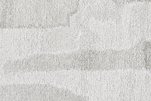 4' X 6' Gray Taupe And Silver Abstract Tufted Handmade Area Rug