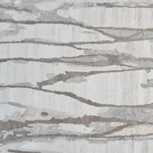 4' X 6' Taupe Ivory And Gray Abstract Tufted Handmade Area Rug