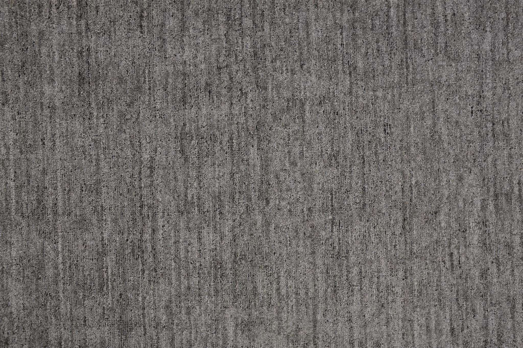 4' X 6' Gray And Black Hand Woven Area Rug