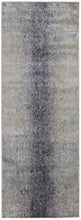 4' X 6' Ivory And Blue Abstract Power Loom Area Rug
