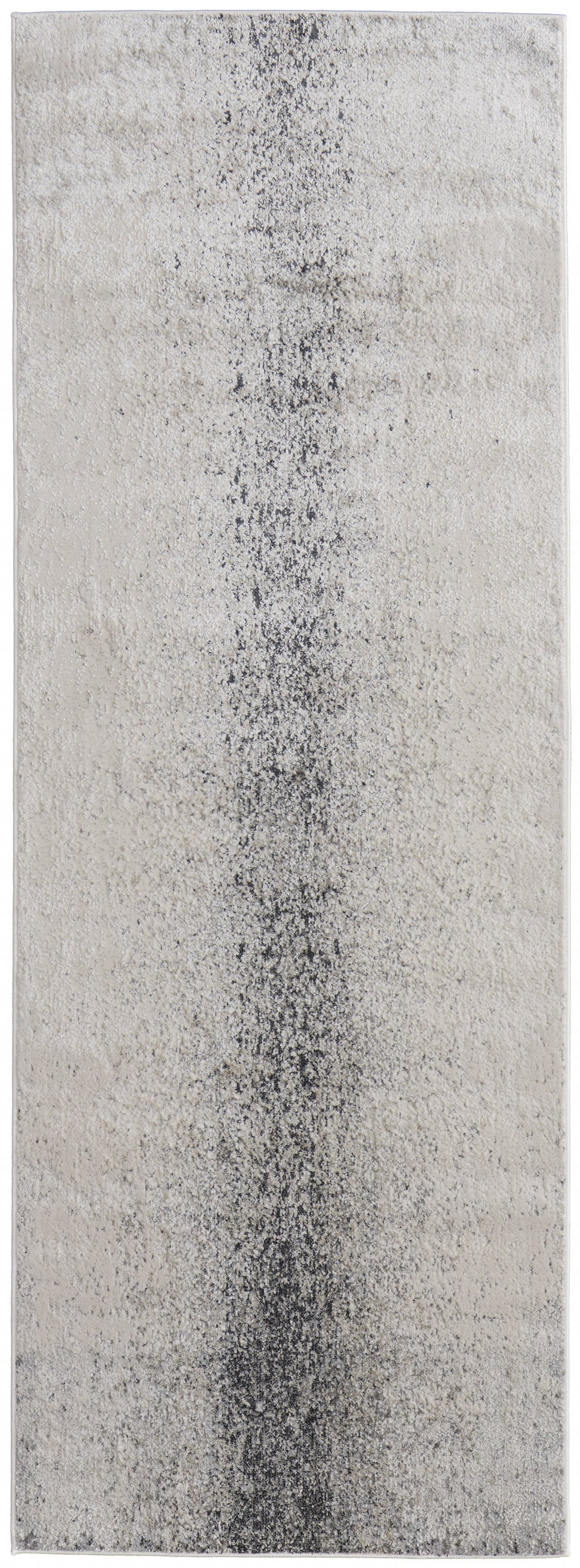 4' X 6' Ivory And Blue Abstract Power Loom Area Rug