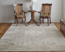 4' X 6' Brown Ivory And Tan Floral Power Loom Distressed Area Rug