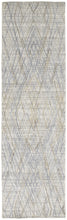 5' X 8' Gray And Ivory Abstract Hand Woven Area Rug