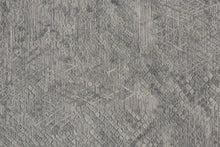 4' X 6' Gray Abstract Hand Woven Area Rug
