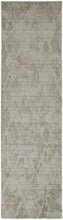 4' X 6' Gray And Taupe Abstract Hand Woven Area Rug