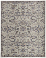 4' X 6' Gray And Gold Wool Floral Tufted Handmade Stain Resistant Area Rug