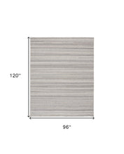 4' X 6' Ivory Wool Hand Woven Stain Resistant Area Rug