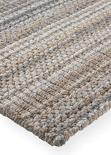 4' X 6' Ivory Wool Hand Woven Stain Resistant Area Rug