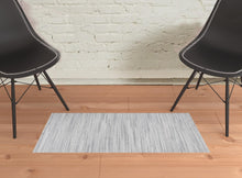 4' X 6' Ivory Wool Hand Woven Stain Resistant Area Rug