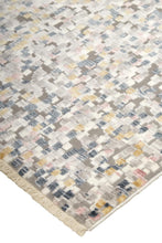 4' X 6' Taupe Tan And Orange Abstract Stain Resistant Area Rug