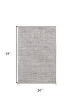 4' X 6' Taupe And Ivory Plaid Power Loom Distressed Stain Resistant Area Rug