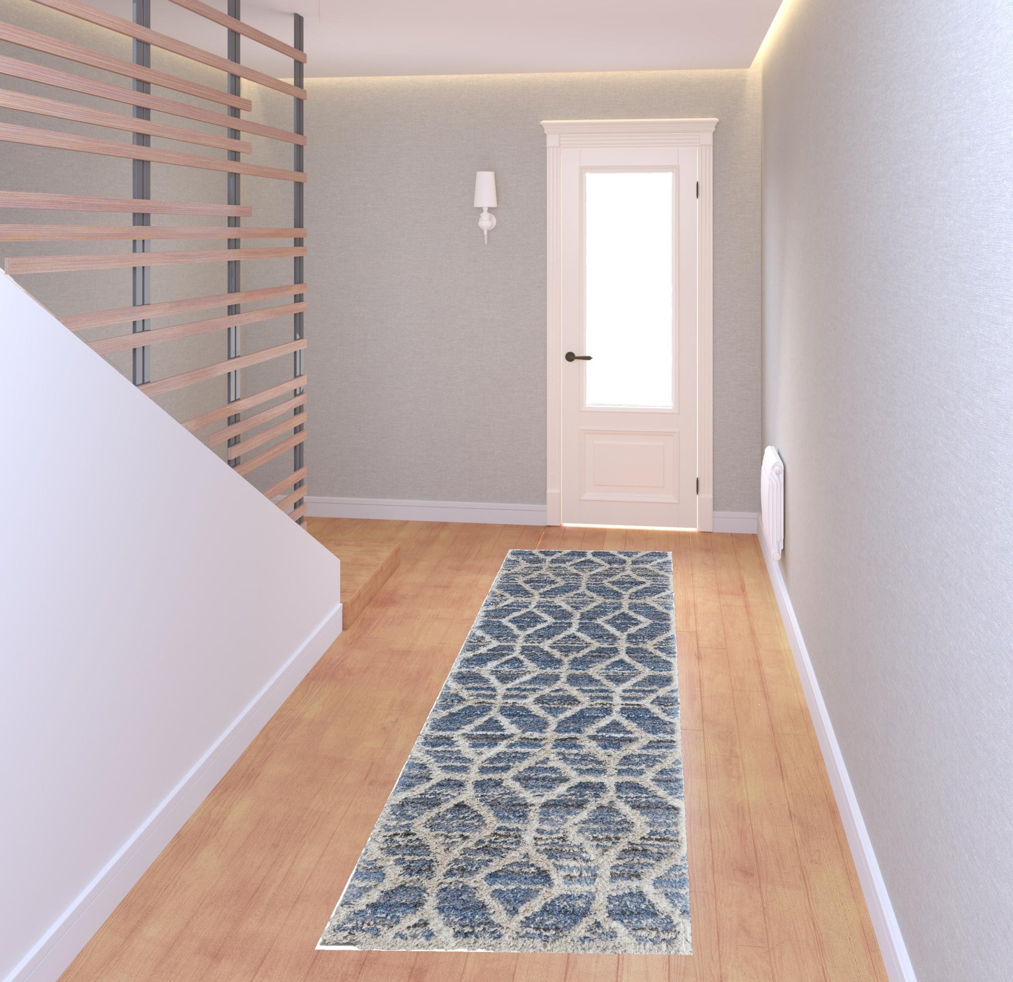 4' X 6' Tan Taupe And Ivory Geometric Power Loom Stain Resistant Area Rug