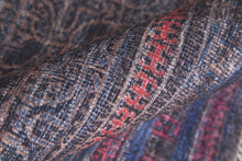 4' X 6' Blue Pink And Purple Floral Power Loom Area Rug