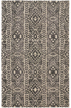 Brown Taupe And Ivory Striped Stain Resistant Area Rug - 10' x 13'