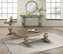 50 英寸再生天然實木矩形仿舊咖啡桌