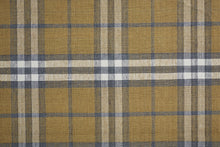 Gold Blue And White Abstract Hand Woven Stain Resistant Area Rug