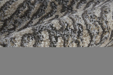 2' X 3' Gray Taupe And Ivory Abstract Power Loom Stain Resistant Area Rug