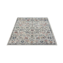 5' X 7' Ivory Floral Area Rug