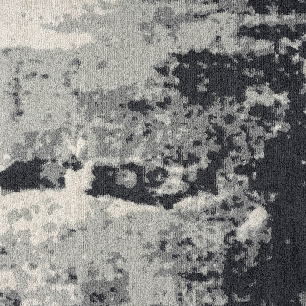 5' X 7' Gray Abstract Area Rug