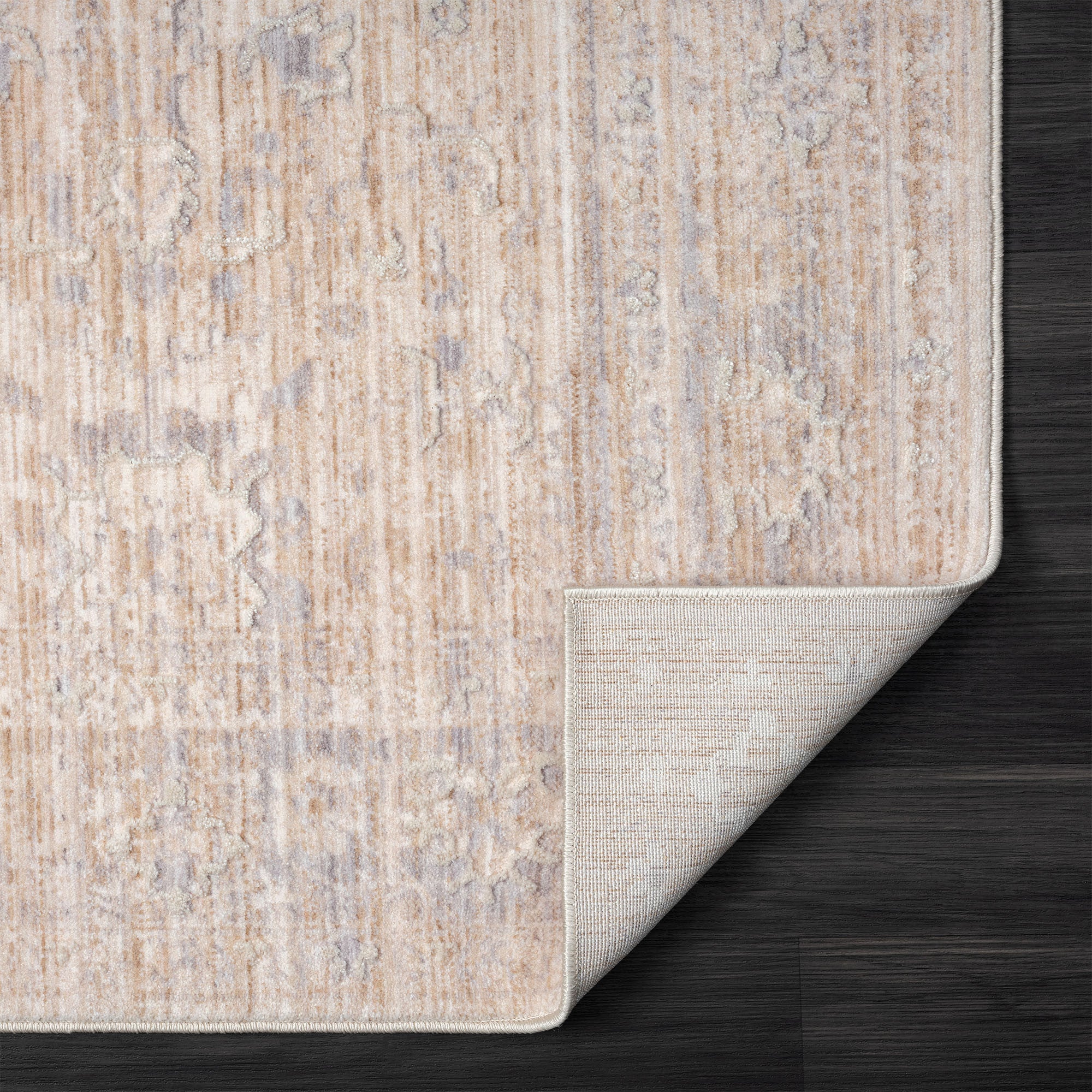 2' X 3' Gray Oriental Area Rug