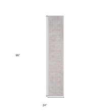 2' X 3' Beige Oriental Area Rug