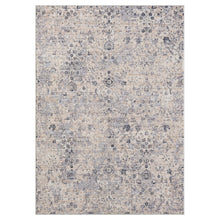 2' X 3' Gray Floral Area Rug