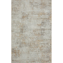 4' X 6' Gray Damask Distressed Area Rug