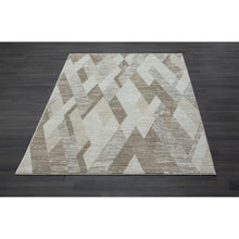 4' X 6' Gray Geometric Area Rug