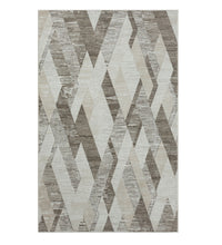 4' X 6' Gray Geometric Area Rug
