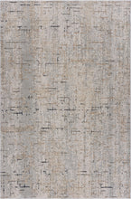 2' X 8' Cream Abstract Runner Rug