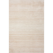 8' Beige Abstract Distressed Runner Rug