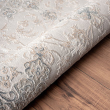 5' X 8' Gray Medallion Area Rug