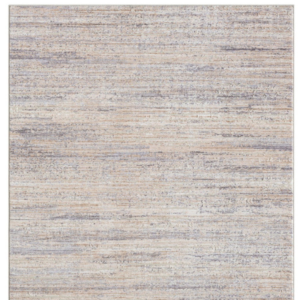 2' X 3' Gray Floral Area Rug