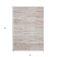 2' X 3' Gray Abstract Area Rug