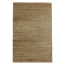 Green Abstract Hand Woven Non Skid Area Rug - 5' x 8'