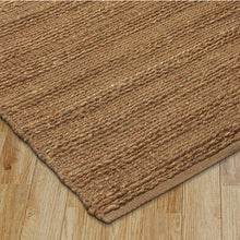 Green Abstract Hand Woven Non Skid Area Rug - 5' x 8'
